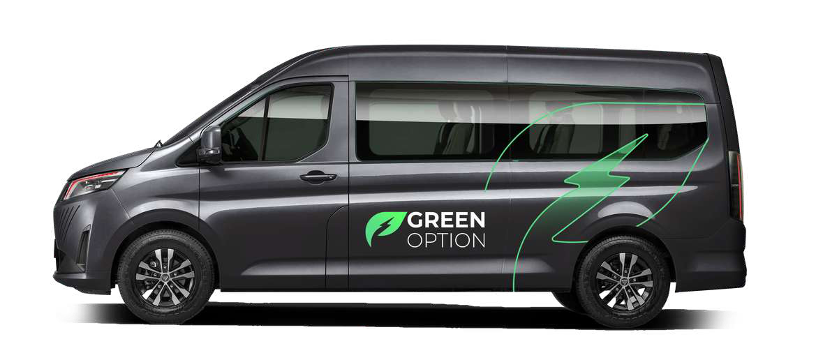 Ev Bus Back View Foton electric vehicles in Egypt | Green Option
